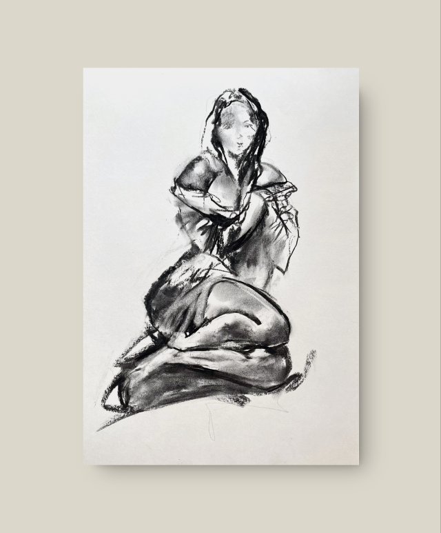 Szkic Kobiety A3