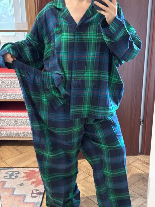 Wondershop at Target Piżama Flanelowa Kratka Plus Size