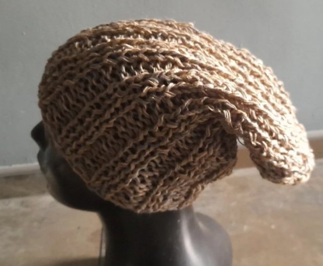Letnia czapka cotton z lnem unisex