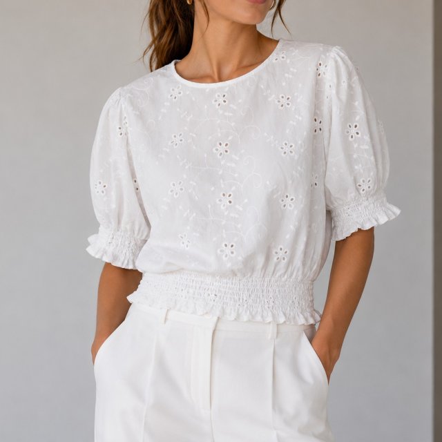 Boho bluzka haft
