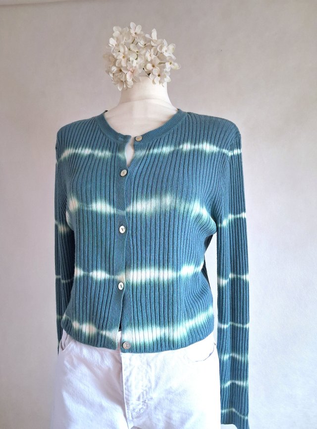 LETNI SWETER TIE DYE ZARA