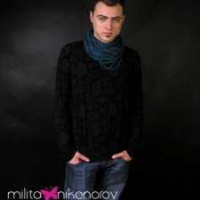 Naszyjnik dzianinowy :: Unisex
