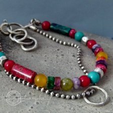Kolor, kulki... - bransoleta