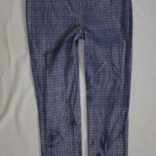 spodnie Viyella 40/42 rurki print wzór