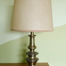 lampa stojąca retro złoto