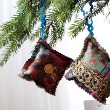 PACHNĄCE ZIOŁOWE ZAWIESZKI od serca handmade