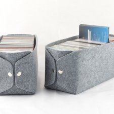 Zamówienie p. Agnieszka -Pudełko na płyty CD - żółte