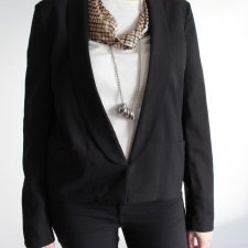 marynarka vintage REDOUTE żakiet czarny