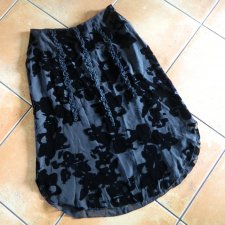 SILKWEAR * M / 38 BARDZO CIEKAWA SPÓDNICA * WARSTWOWA * JEDWABNA