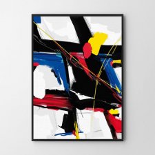 Plakat abstrakcja  50x70cm B2