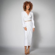 Diva White - sukienka w stylu boho