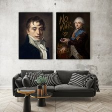 Zestaw Sztuka znane plakaty obrazy  - format 40x50 cm