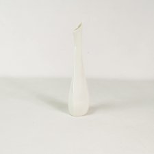 Minimalistyczny wazon porcelanowy, Sgrafo Modern, proj. Peter Muller, lata 60.