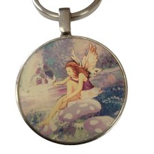 metalowy Brelok FAIRY wróżka elf