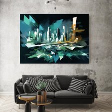Plakat abstrakcja -  format 61x91 cm