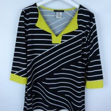 Tiana B. New York bluzka w paski z elastanem 14 / 40