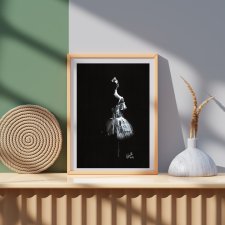 DANCE 7 - Plakat A3 - SERIA "TANIEC" - plakat baletnica, balerina