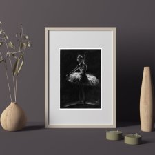 DANCE 8 - Plakat A4 - "SERIA TANIEC"- plakat baletnica, balerina