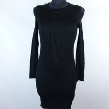 Boohoo dzianinowa sukienka mini dzianina / S z metką