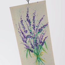 LAWENDA – obraz akrylowy na płótnie 30 x 70 cm