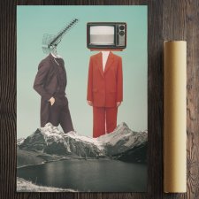 Plakat Ona i on ( A2 - 42 x 59,4cm )
