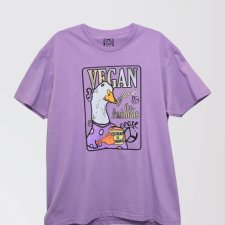 T-shirt - VEGAN GĘŚ SMALEC Z FASOLI (UNISEX S)