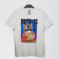 T-shirt BB-8 STAR WARS (MĘSKA XL) biała