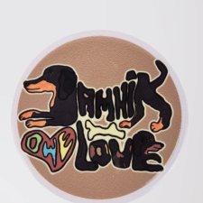 Magnes na lodówkę  - JAMNIKOVE LOVE - pies