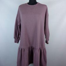 H&M luźna dresowa sukienka mini / S