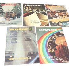 MOTOR 1977 gazety PRL 5szt