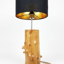 Lampa drewniana