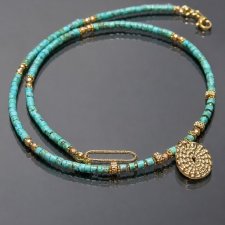 Turkus vol. 47 /choker/ 14.06.26 - naszyjnik - Szlachetna kolekcja