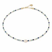 NASZYJNIK BLUE PEARL