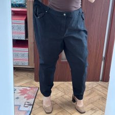 K.Jordan Czarne Spodnie Plus Size