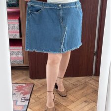 LOFT Plus Jeansowa Spódnica Plus Size 6XL / 52 / 24